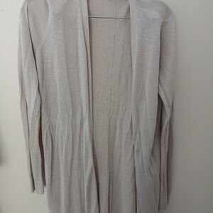 White House Black Market Cream Cardigan
